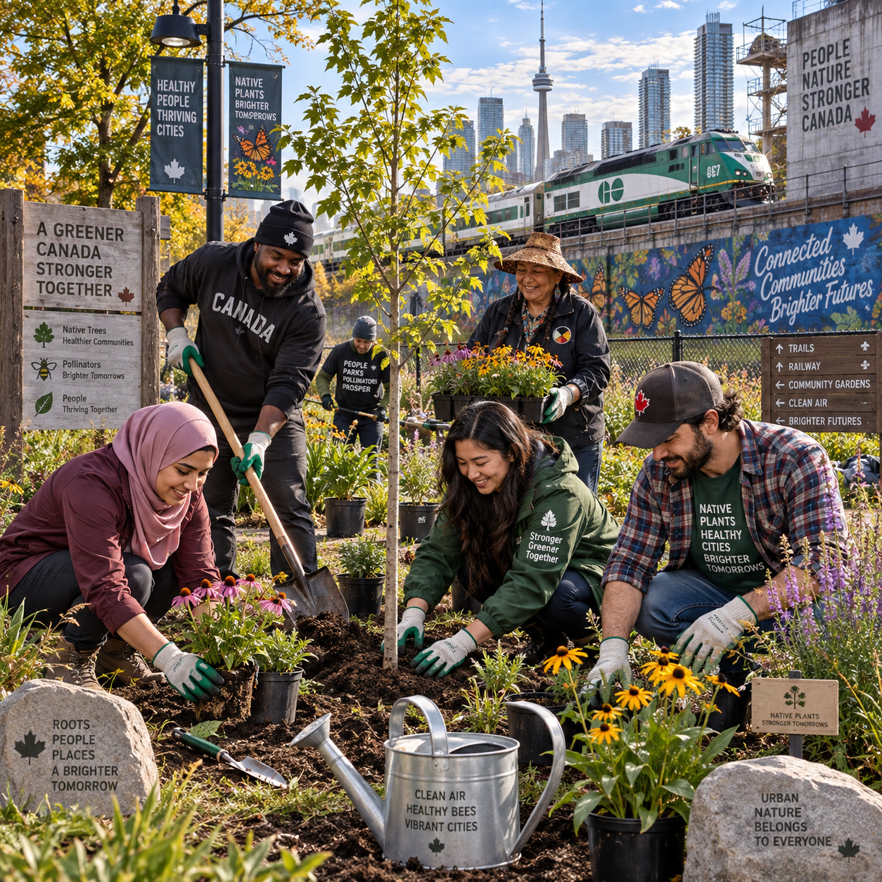 How CN Rail’s Community Greening Grants Are Transforming Urban Spaces in Canada